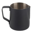 thumbnail image 2 of Frother Cup, Anti Spill Black Multipurpose Pointed Mouth Frothing Pitcher  for Home for Kitchen 350ML, 2 of 8