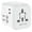 White, variant on EPICKA Universal Travel Adapter, PD 35W International Plug Adapter with Dual AC Outlet, Wall Charger 2 USB-C & 3 USB-A(TA-205, White)
