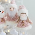 thumbnail image 2 of Muñecas de corona con velo para niña, muñeco de Ángel, adornos de árbol de Navidad, decoraciones navideñas para el hogar, Noel Natal, regalos de Año Nuevo, 2023, 2022, 2 of 4