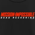 thumbnail image 2 of Girl's Mission: Impossible Dead Reckoning Movie Logo Red  Graphic Tee Black X Small, 2 of 4