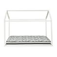 thumbnail image 4 of Signature Design by Ashley Contemporary Flannibrook Full House Bed Frame  White, 4 of 8