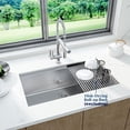 thumbnail image 2 of Kojooin Stainless Steel 304 Undermount Kitchen Sink for Contemporary Kitchens, 2 of 6