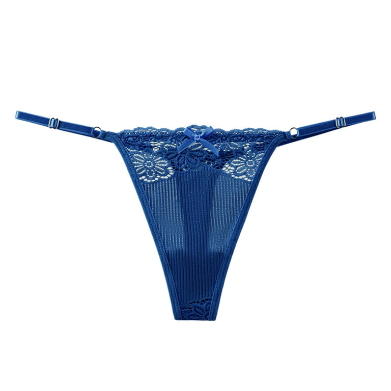 Lingerie Sets for Women Women T Back Seamless Panties Thong Lace Ultra Thin  Crotch Women Panties