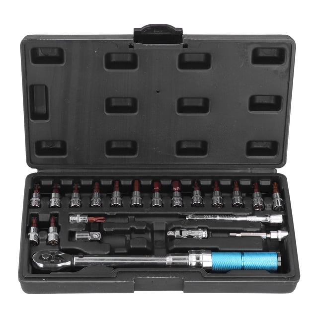 Kit de mantenimiento de bicicletas, juego de llaves de torsión, kit de llaves de torsión preajustadas, herramientas manuales, tecnología de vanguardia