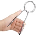 thumbnail image 4 of 4 Pieces 2 Inch Dumbbell Spring Collars Barbell Clamps Locking Collars Clips for Weightlifting Exercise Fitness Training Supplies (Silver), 4 of 6