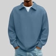 thumbnail image 3 of Gamivast Plus Size Mens Hoodies Pullover Lace-up Long Sleeve Hooded Sweatshirts Oversized Drawstring Soft Casual Shirt with Pocket Gym & Street Fashion Wear, 3 of 4