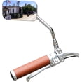 thumbnail image 1 of HLONK Vintage Bike Mirror Metal bicycle mirror for handlebars Rearview Mirror Cruiser Bike Mirror Electric Bike mirror Side Mirror Galvanized Steel Frame for The Retro Bike Parts, 1 of 7