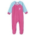Gerber Baby Girls Microfleece Blanket Sleepers Pajamas, 2Pack