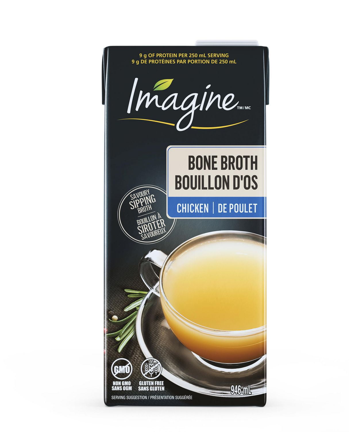 Imagine Bouillon D'Os De Poulet 946 mL