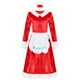 thumbnail image 1 of EeaseMX 1 conjunto de disfraz navideño vintage de moda, vestido de manga larga para mujeres y niñas (talla única)., 1 of 7