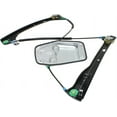 thumbnail image 2 of Window Regulator Compatible For 2005-2014 Volkswagen Jetta Front, Right Passenger Sedan Wagon Power, 2 of 5