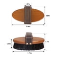 thumbnail image 4 of MAXIMILIAN World Class Handmade Equine Stiff Body Horse Brush. Professional Equine Grooming Tools. Effortlessly Removes Mud, Sweat and Dirt from Your Horses Hair., 4 of 6