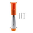 thumbnail image 2 of Soporte para caña de pescar, soporte para tubo, soporte para caña de pescar para barco, yate, Kayak, garaje plata naranja Zulema Soporte para caña de pescar, 2 of 8