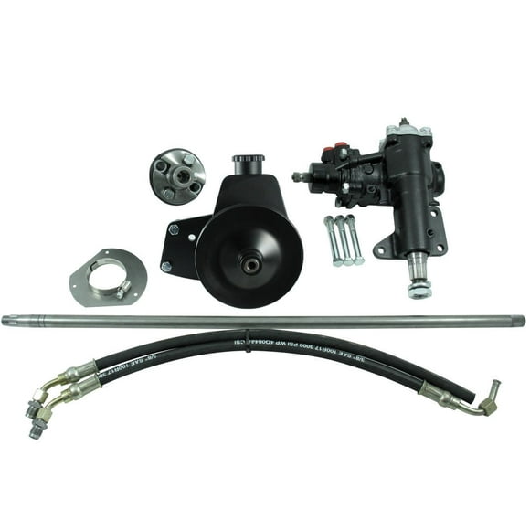 Fits 1965-1966 Ford Mustang Borgeson Power Steering Conversion 999020 Direct Fit/Use On Cars With OEM Manual Steering; For Use With Ford 289/302/351 Windsor Engines