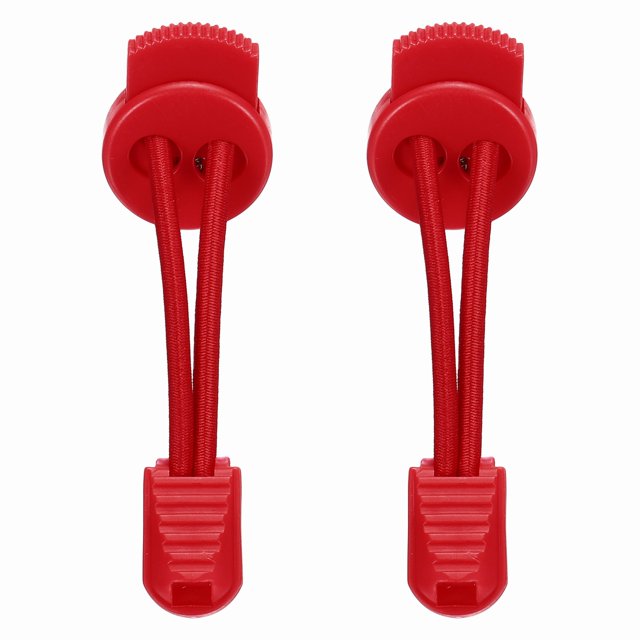 Lacets Élastiques Uxcell, Lacets Sans Nœud pour Adultes Rouge