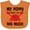 Orange, variant on Inktastic My Poppy Loves Me Grandchild Boys or Girls Baby Bib