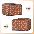 thumbnail image 3 of Goofa Cute Poodle Dog Print Toaster Cover 4 Slice, Four Slice Bread Machine Cover Quilted Toaster Covers Bread Maker Cover Kitchen Appliance Cover, 3 of 7