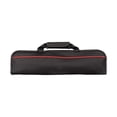 thumbnail image 1 of 5 Pocket Chef Knife Case Roll Bag Bi-Fold (Black) Lightweight - Durable double-layer Oxford fabric – Perfect for the Busy Traveling Chef, 1 of 5