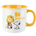 thumbnail image 6 of Peanuts Gentle Reminders 4 Pack 21 oz Stoneware Camper Mug Set, 6 of 6