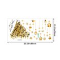 thumbnail image 3 of Fiudx Ofertas relámpago Decoración navideña Papá Noel Muñeco de nieve Decoración de fiesta Pegatinas de cristal de nieve, 3 of 6