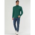 thumbnail image 4 of INSPIRE CHIC Chandail à Col Roulé pour Homme à Manches Longues Extensible Coupe Ajustée, 4 of 7
