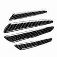 thumbnail image 2 of BOROCO Door Bumper Protector Trim,4Pcs Carbon Fiber Door Edge Guard Bumper Protector Strips Trim Cover Car Universal Door Edge Trim, 2 of 8