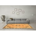 thumbnail image 3 of Ahgly Company Indoor Rectangle Abstract Orange Modern Area Rugs, 2' x 3', 3 of 4