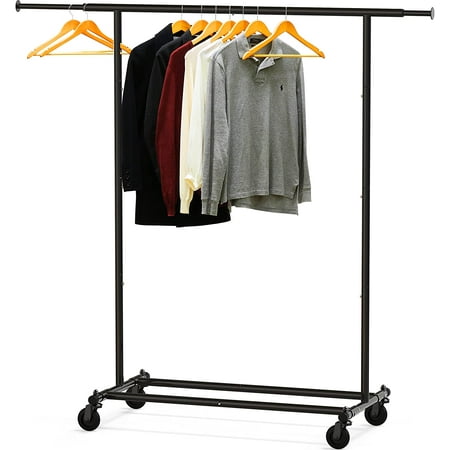 ttzhu Supreme Commercial Grade Clothing Garment Rack Chrome