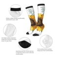thumbnail image 3 of KLL Sunflowers (2) Print Cool Socks Men's Women's Crew Socks Funny Crazy Novelty Stockings, 3 of 6