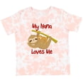 thumbnail image 3 of Inktastic My Nana Loves Me Sloth Boys or Girls Toddler T-Shirt, 3 of 5