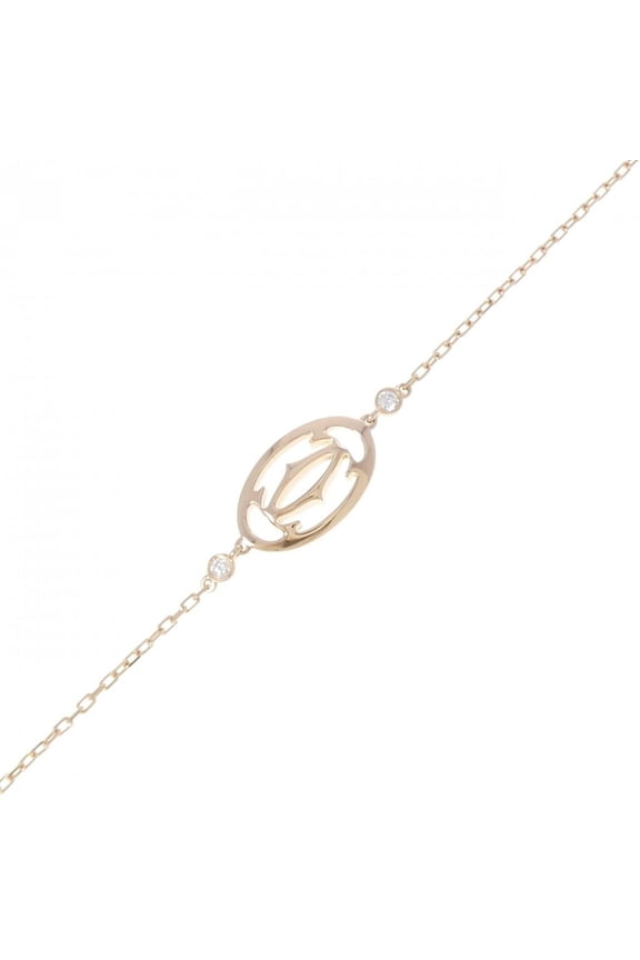 Pre-Owned Cartier Logo Double C Bracelet
