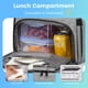 thumbnail image 4 of Mochila de almuerzo RUCYEN con aislamiento térmico para portátil de 15,6 pulgadas, gris, 4 of 6
