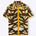 thumbnail image 7 of Aobny Graphic Shirts for Men Knitted Button Up T-Shirts Big & Tall Short Sleeve Collared Polos Tshirts,L, 7 of 7