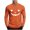Orange, variant on Tqyyweavej Men Halloween Shirts Plus Size Adult Pumpkin Print Crew Neck Long Sleeve Casual Athletic Shirt Costumes M-5XL
