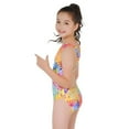 thumbnail image 6 of GYRATEDREAM Girls Swimsuits One Piece Swimsuits Variety of Print Beach Swimwear Bathing Suits for Practice and Competition for 3-4 Years, 6 of 9