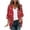 AH05 Red, variant on Kimono Cardigans for Women 3/4 Sleeve Chiffon Boho Flowy Blouses Lightweight Casual Summer Tops 2026, S-2XL