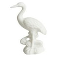 thumbnail image 2 of CSCHome Home Decor White Ceramic Crane Modeling Crafts Room Office Ornaments 2.5X1.2X3.1inch, 2 of 5