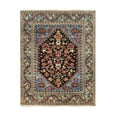 thumbnail image 3 of EORC GREEN Hand Knotted Wool Traditional Traditional Knot Rug, 8'10 X 12', 3 of 6