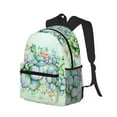 thumbnail image 2 of Fotbe Succulent Lightweight Casual Laptop Backpack for Men and Women, Daily use Waterproof backpack, Backpack for College, 2 of 8