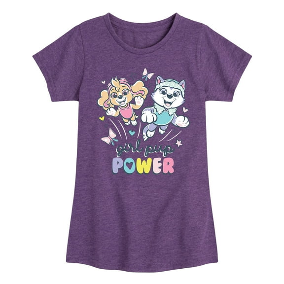 Paw Patrol - Girl Pup Power - Toddler And Youth Girls Short Sleeve Graphic T-Shirt