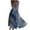 Blue, variant on GERsome Women's Summer Casual Sleeveless Beach Dress Floral Print Tank Maxi Sun Dresses