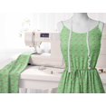 thumbnail image 5 of Soimoi Green Poly Georgette Fabric Bear Animal Print Fabric by Yard 42 Inch Wide, 5 of 5