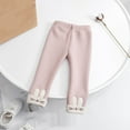 thumbnail image 2 of TAIAOJING Toddler Baby Kids Winter Leggings For Girls Boys Thick Velvet Warm Pants Lined Winter Leggings Tights Casual Joggers, 2-3 Years, 2 of 4