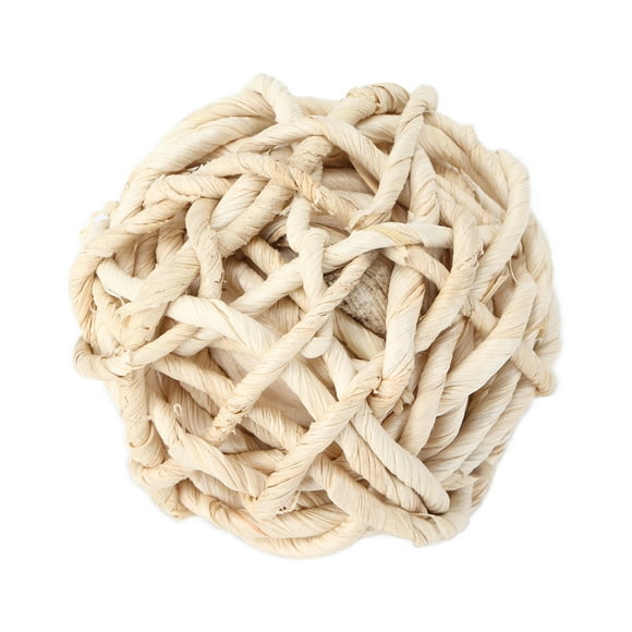 Small Pet Toys,Corn Husk Toy Ball Rabbit Toy Ball Pet Corn Husk Toy Ball Crafted with Care