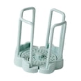 thumbnail image 1 of Escurreplatos plegable y estable para encimera de cocina y comedor. Verde, 1 of 9