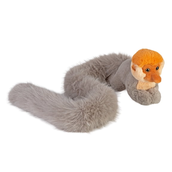 Wild Republic Tailkins Proboscis Monkey,Stuffed Animal,40 inch,Plush Toy,Fill is Spun Recycled Water Bottles
