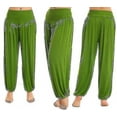 thumbnail image 1 of Mujer Yoga Harem Pantalones Baggy Aladdin Bloomers Pantalones, 1 of 4
