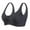 Black, variant on FhsagQ Bra Women Bras Skirt Set Ladies' Striped Soft Support Seamless Vest Underwear without Steel Ring Large Look Smaller Gather and Gather High Elastic Bra Women Bras Black Black XL