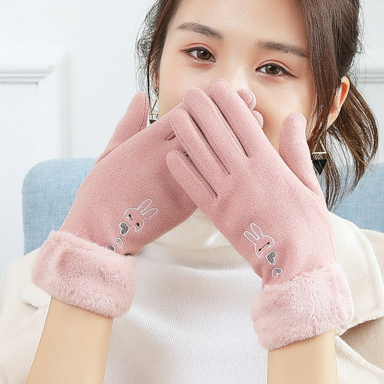 Warm stylish cheap women's gloves