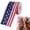 B, variant on Patriotic Wired Ribbon 2.5 Inch x 5 Yards Red White Stripes Stars Jute Burlap Ribbon Roll for 4th of July Independence Day Handmade Wreaths Bows Gift Wrapping 1 Roll(Beige)